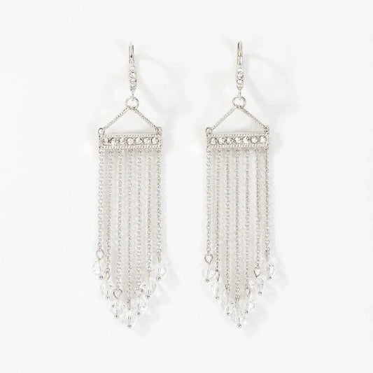 Touchstone Crystal by Swarovski Fringe Benefits Earrings-2265E