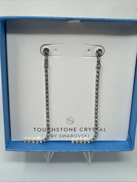 Touchstone Crystal by Swarovski Off the Chain Earrings-1575E