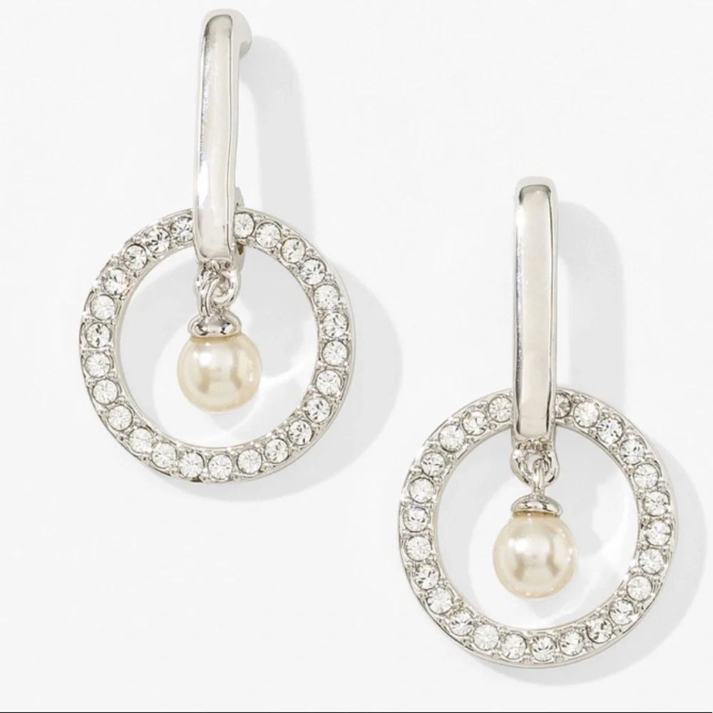 Touchstone Crystal by Swarovski Center of Attention Earrings