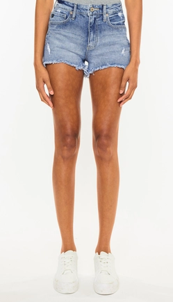 High Rise Mom Shorts