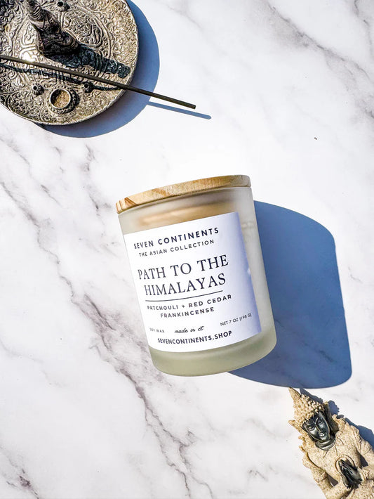 Seven Continents - Path to the Himalayas Soy Candle