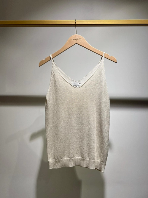 Brilliant Lurex Tank Top