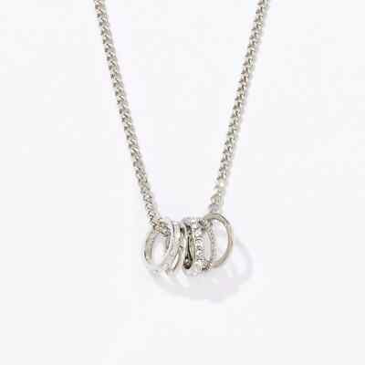 Touchstone Crystal by Swarovski GIVE ME A RING Necklace