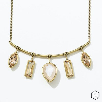 Touchstone Crystal by Swarovski Antiquity Necklace
