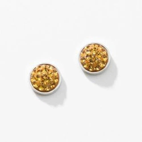 Touchstone Crystal by Swarovski November Birthstone Earrings