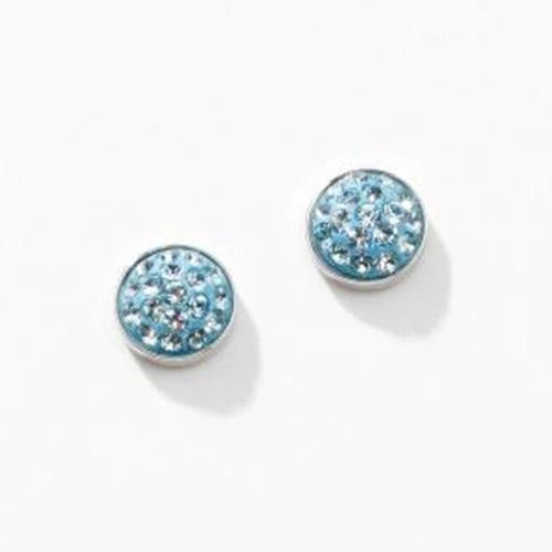 Touchstone Crystal by Swarovski March Birthstone Earrings