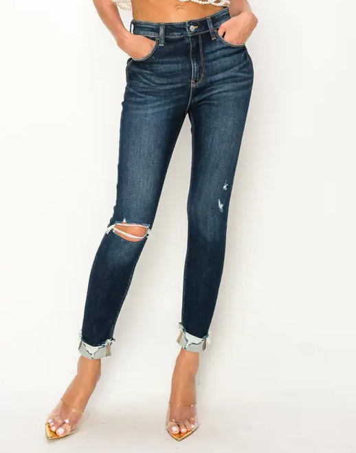 High Rise Skinny Jeans