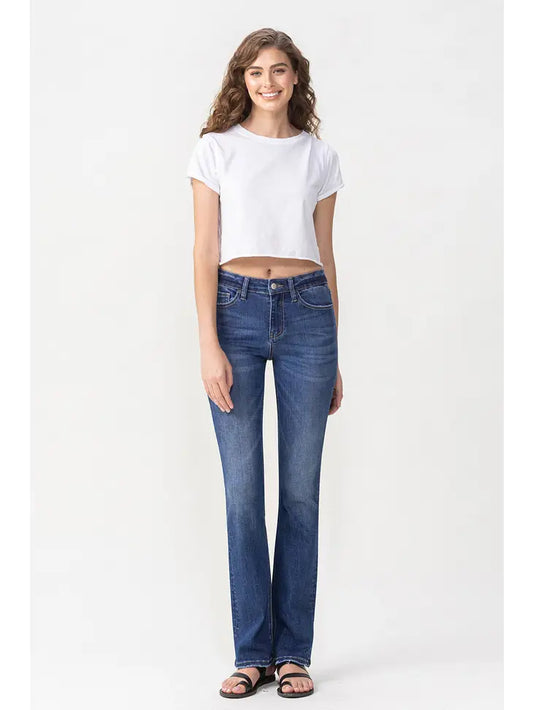 Mid Rise Bootcut Jeans