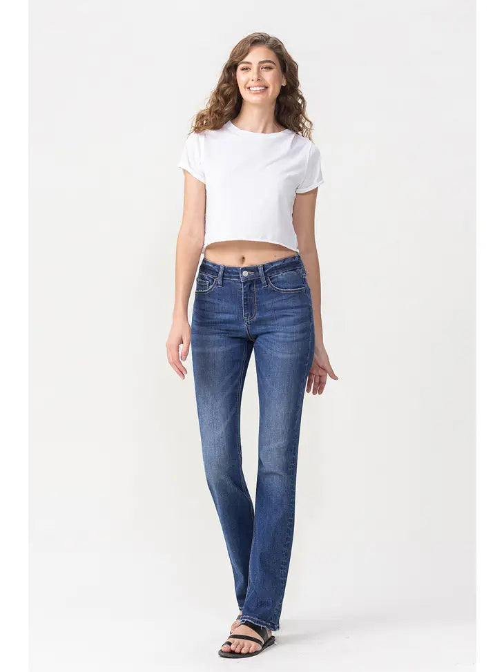 Mid Rise Bootcut Jeans