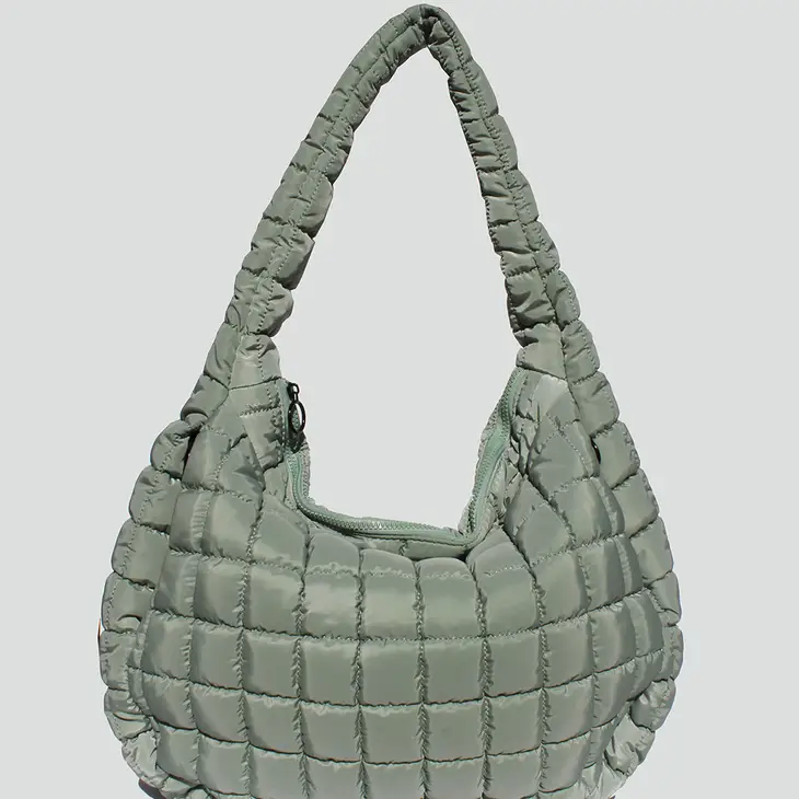 Cleao Slouchy Quilted Tote