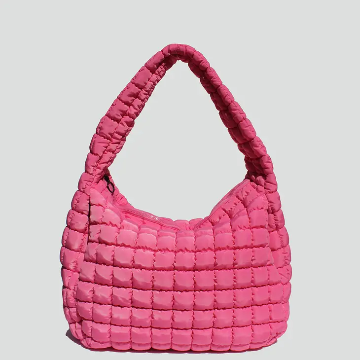 Cleao Slouchy Quilted Tote