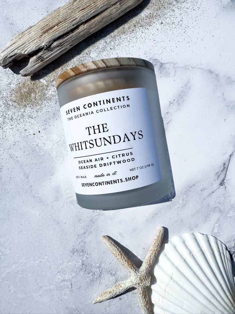 Seven Continents - The Whitsundays Soy Candle